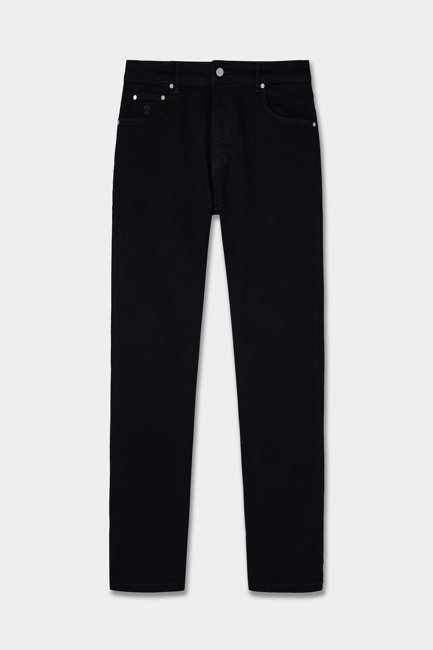Damat Slim Fit Siyah Denim Pantolon