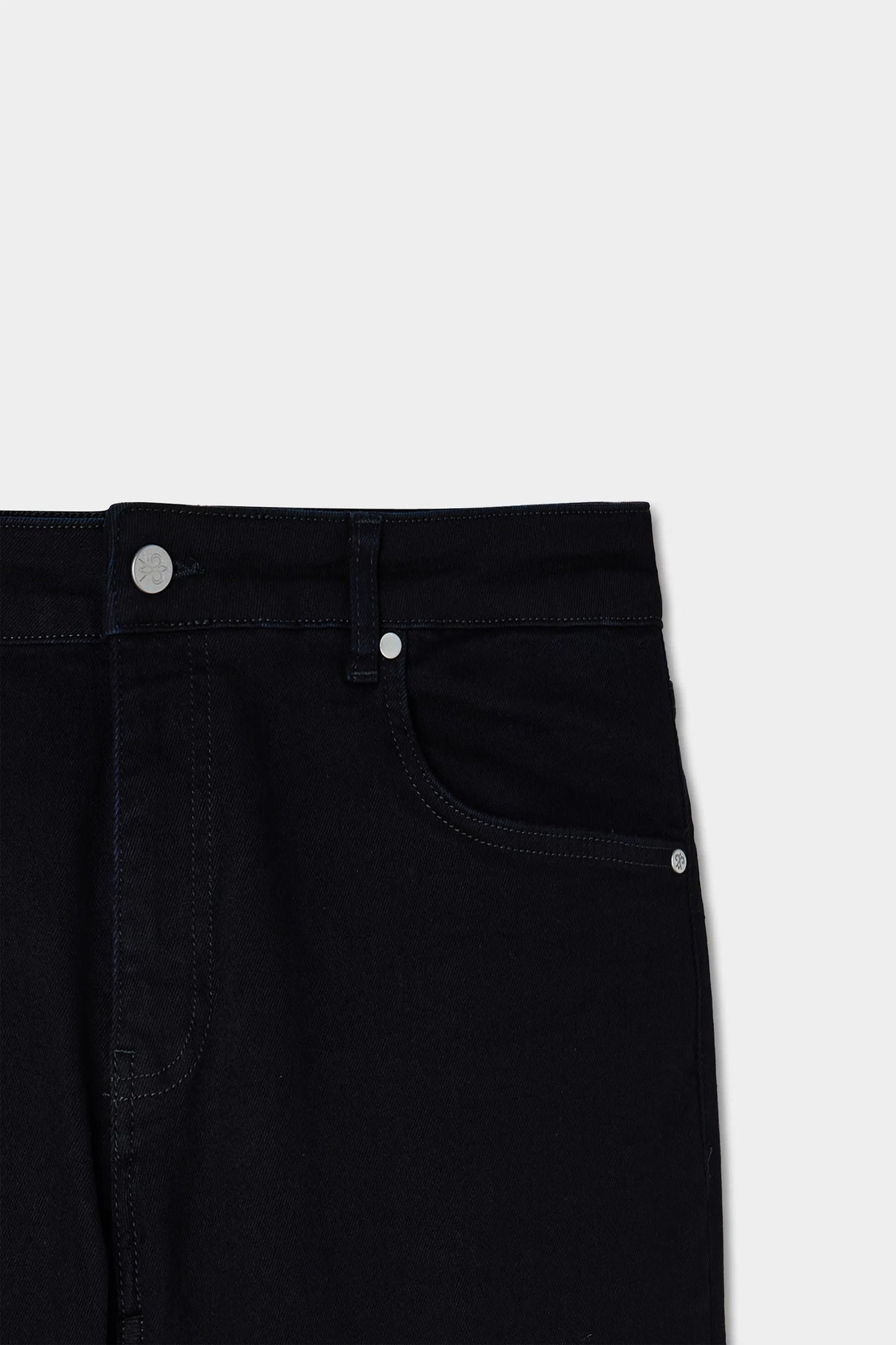Damat Slim Fit Siyah Denim Pantolon