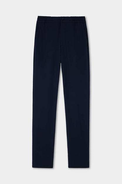 Damat Comfort Fit Lacivert Düz Kumaş Pantolon
