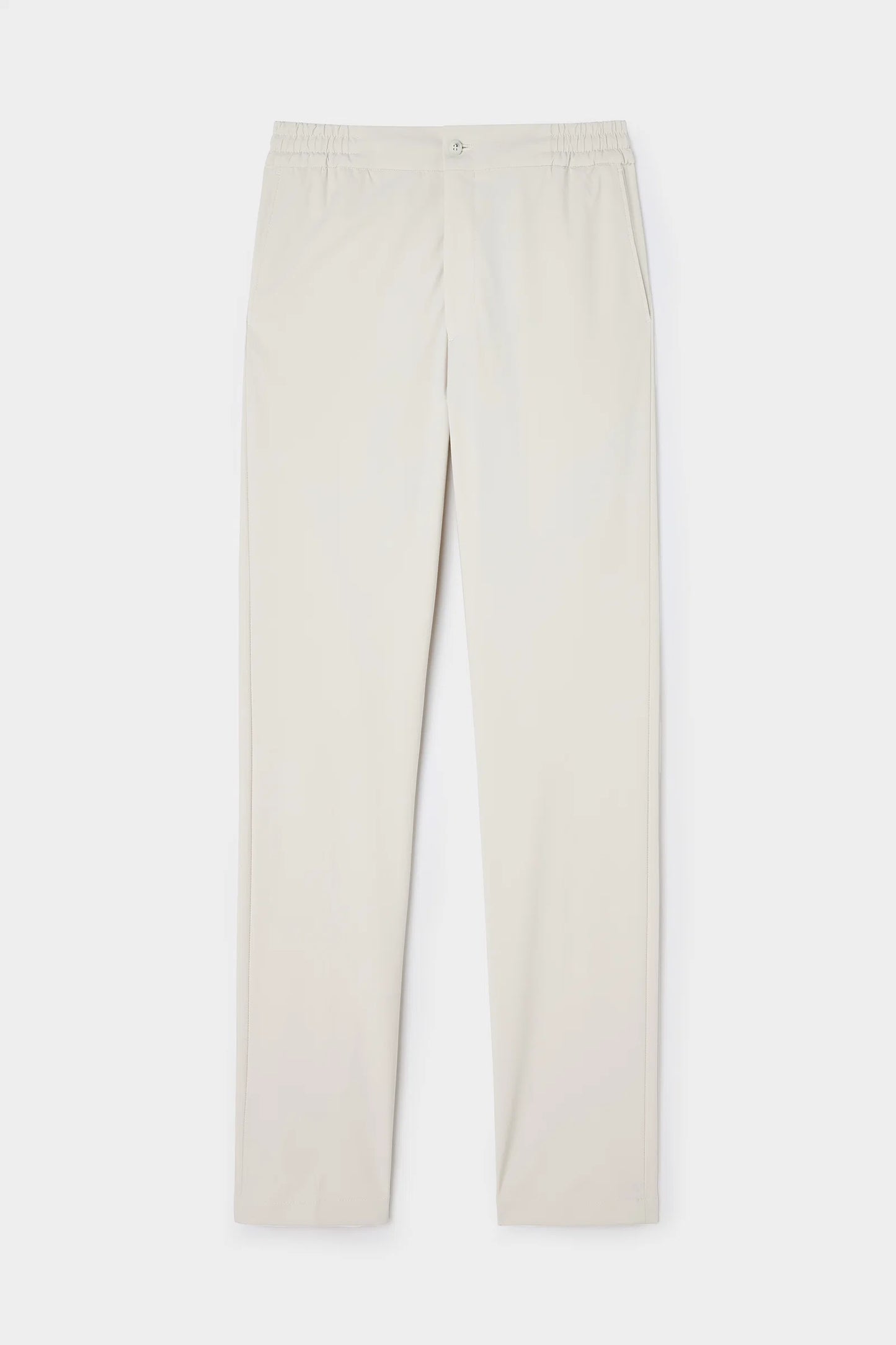 Damat Comfort Fit Bej Düz Kumaş Pantolon