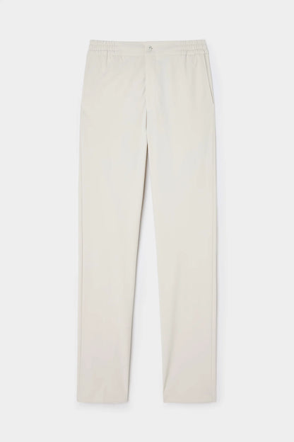 Damat Comfort Fit Bej Düz Kumaş Pantolon