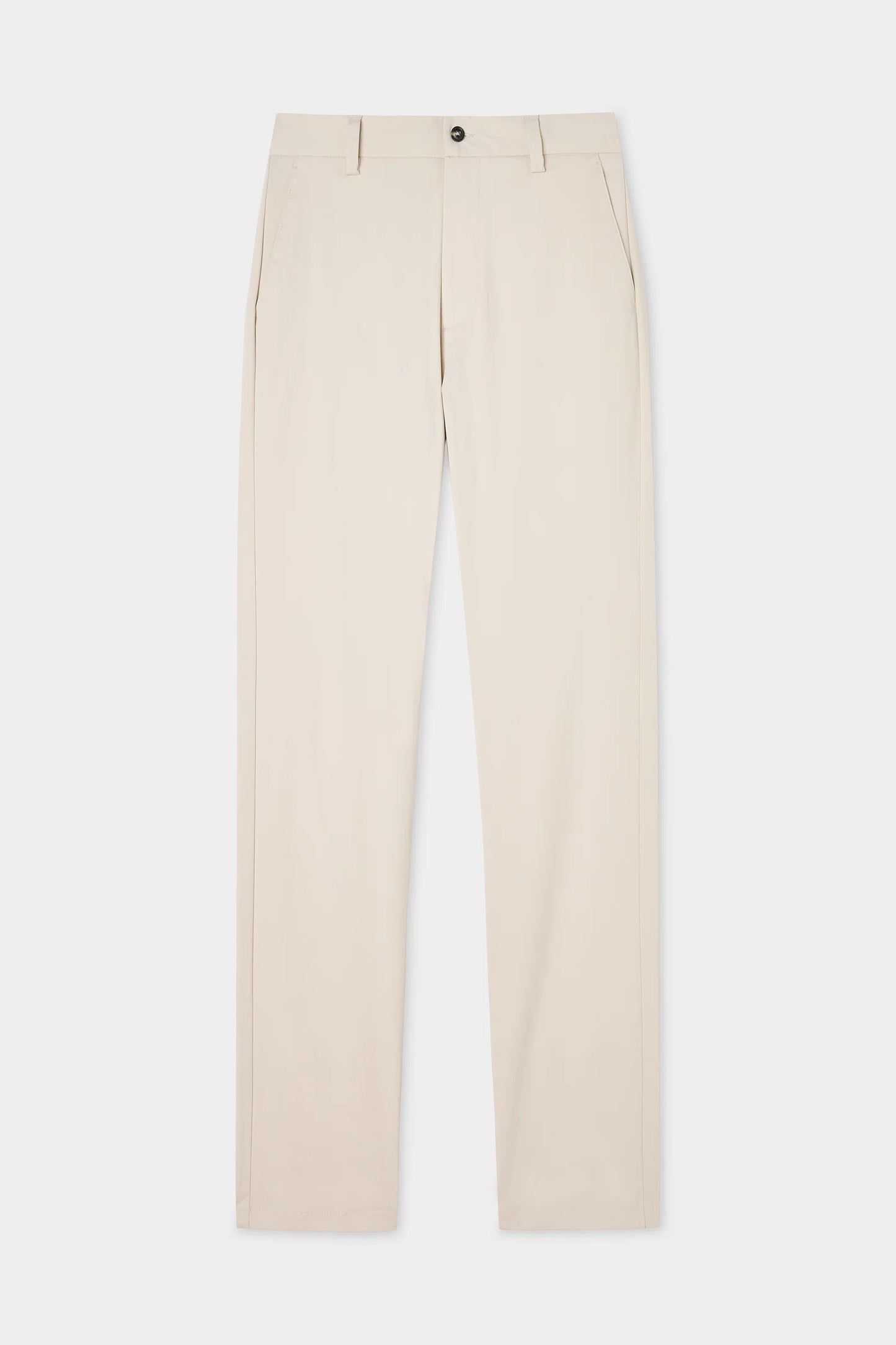 Damat Comfort Fit Bej Düz Kumaş Pantolon