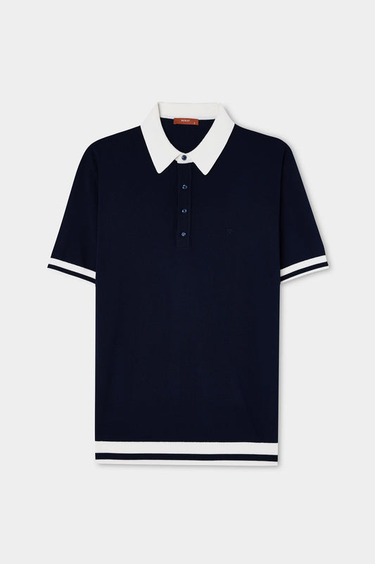 Damat Regular Fit Lacivert Triko