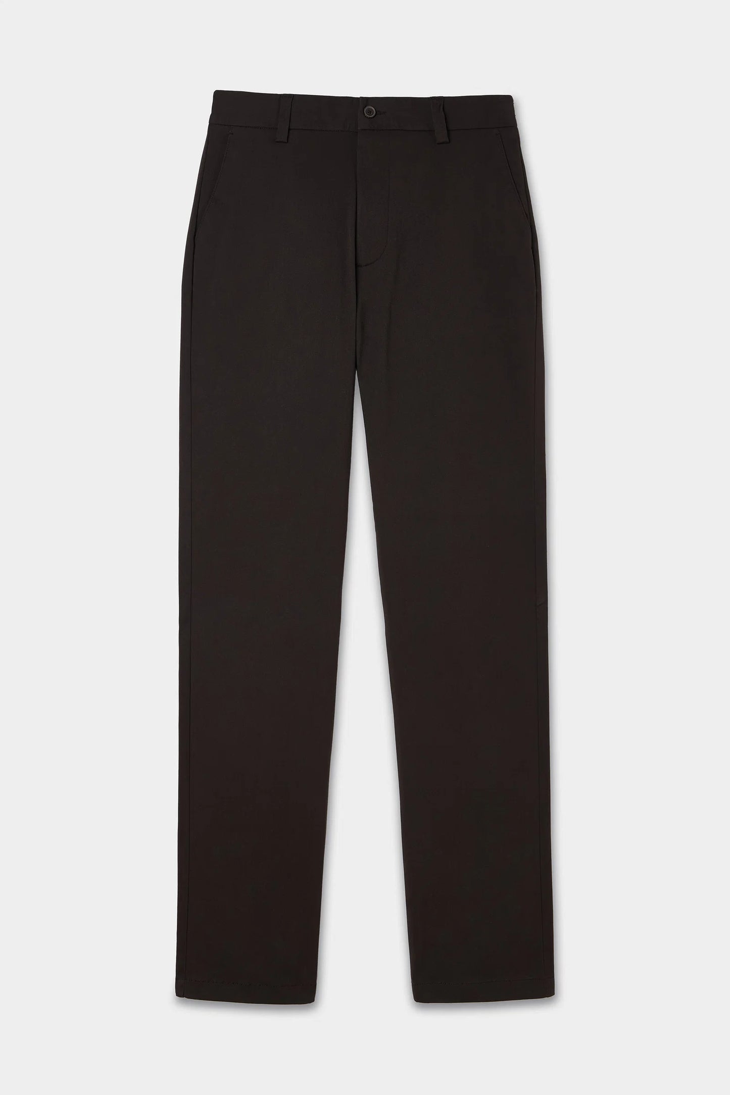 Damat Comfort Fit Kahverengi Düz Kumaş Pantolon