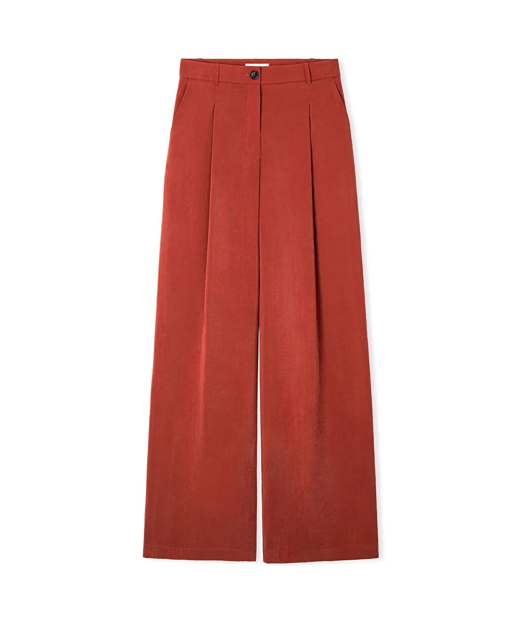Turuncu Modal Içerikli Wide Leg Pantolon Is1260003247054 | Ipekyol