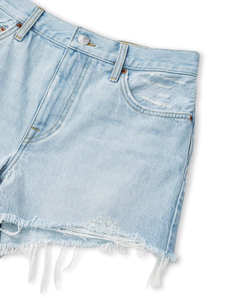 Mavi Eskitme Efektli Denim Şort Is1260013080629 | Ipekyol