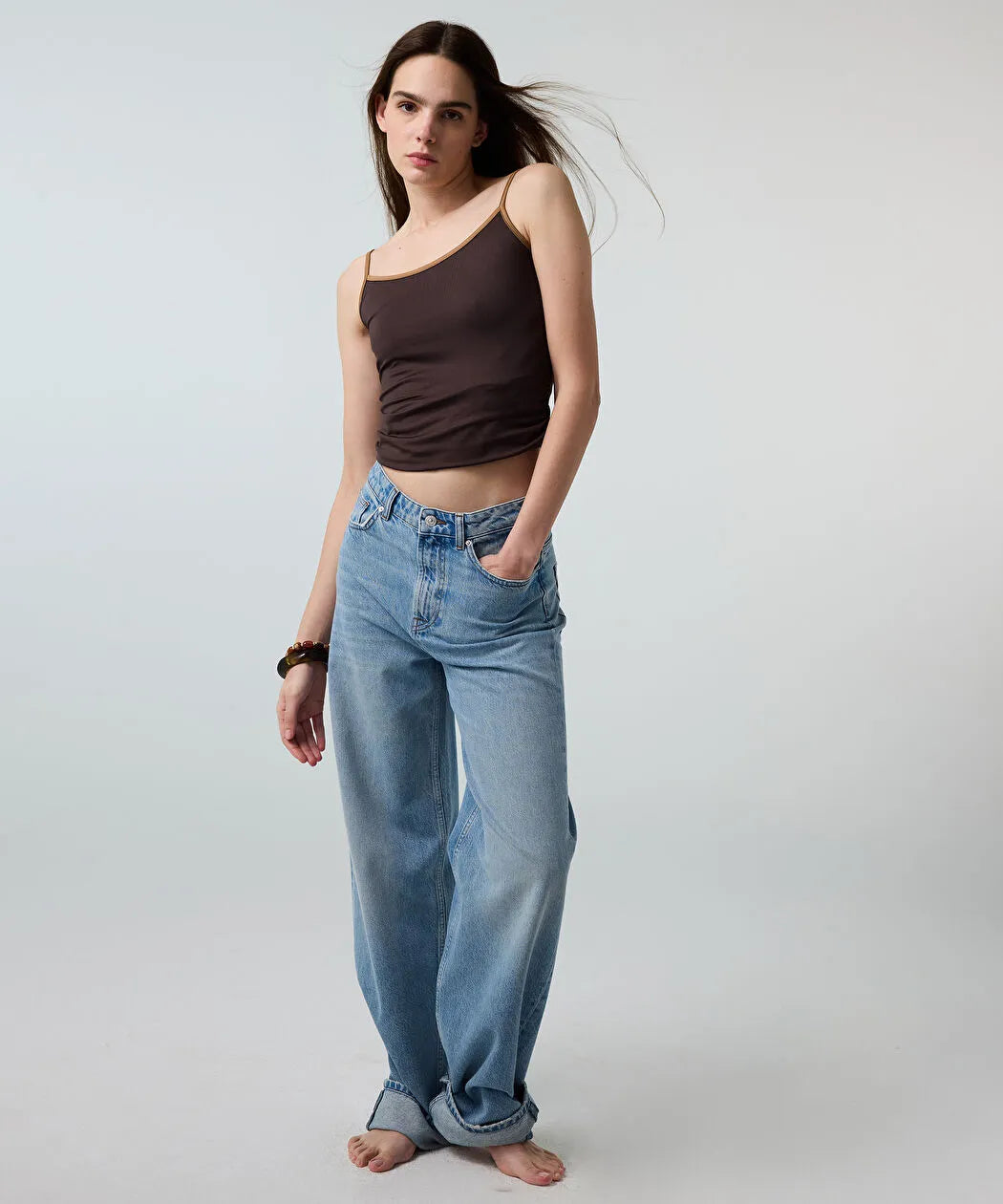 Mavi Wide Leg Jean Pantolon Is1260018024cc2 | Ipekyol
