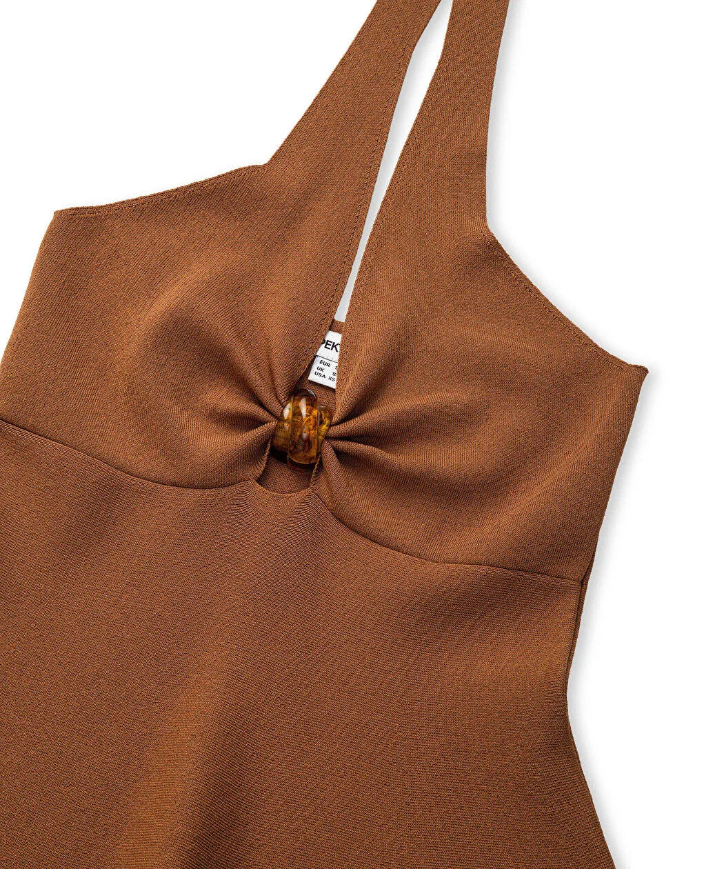 Kahverengi Peplum Triko Is1260050050048 | Ipekyol