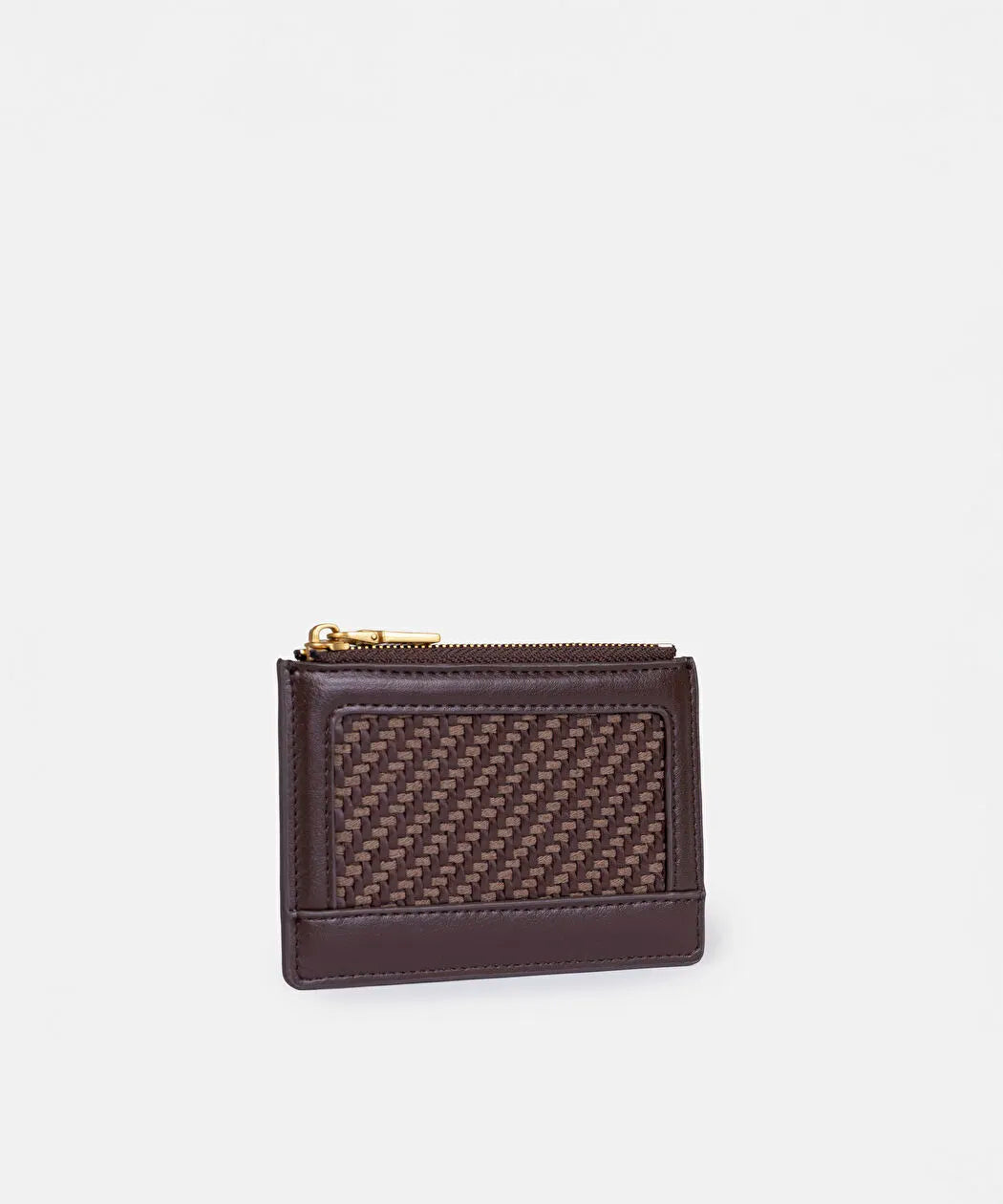Kahverengi Örgü Dokulu Mini Cüzdan Is1260071002074 | Ipekyol