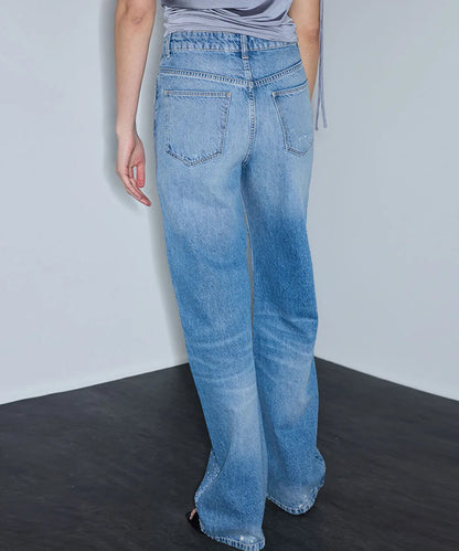 Mavi Hotfix Baskılı Wide Leg Jean Pantolon Is1260018040629 | Ipekyol