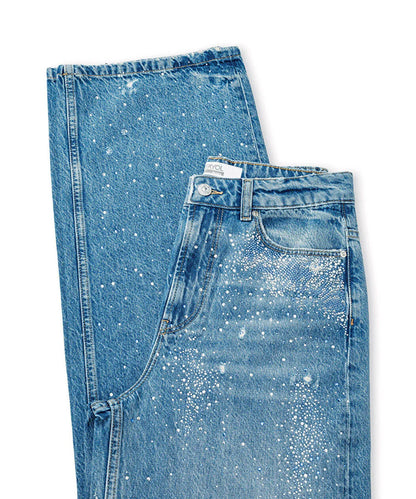 Mavi Hotfix Baskılı Wide Leg Jean Pantolon Is1260018040629 | Ipekyol