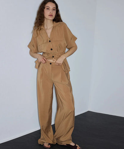 Natürel Modal Içerikli Wide Leg Pantolon Is1260003247003 | Ipekyol