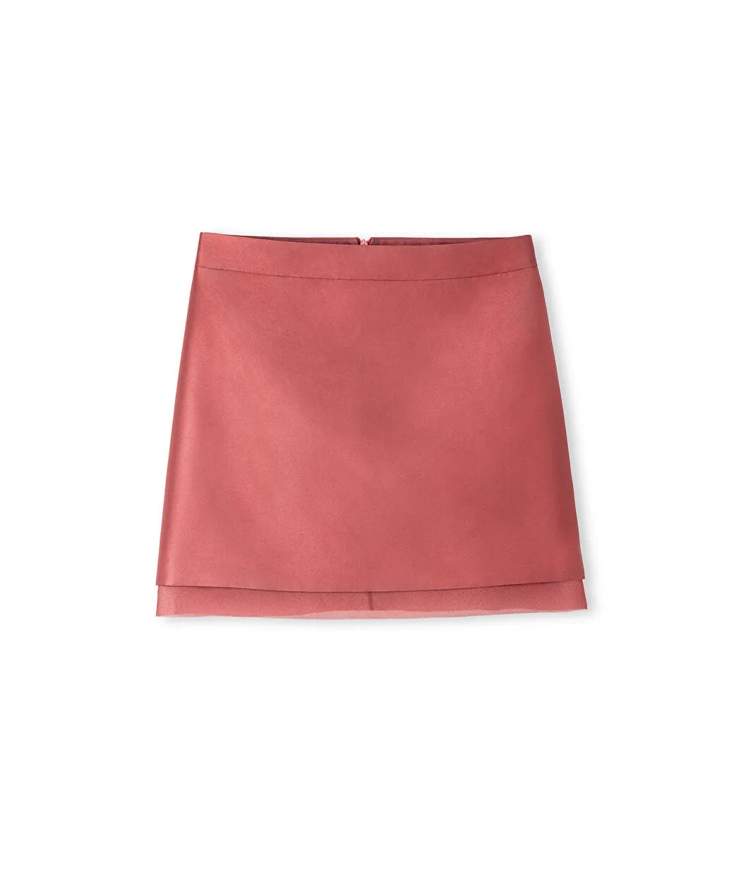 Pembe Parlak Yüzeyli Mini Etek Is1260004086026 | Ipekyol
