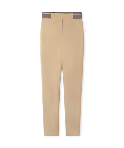 Ekru Lurex Bel Skinny Fit Pantolon Is1260003250030 | Ipekyol