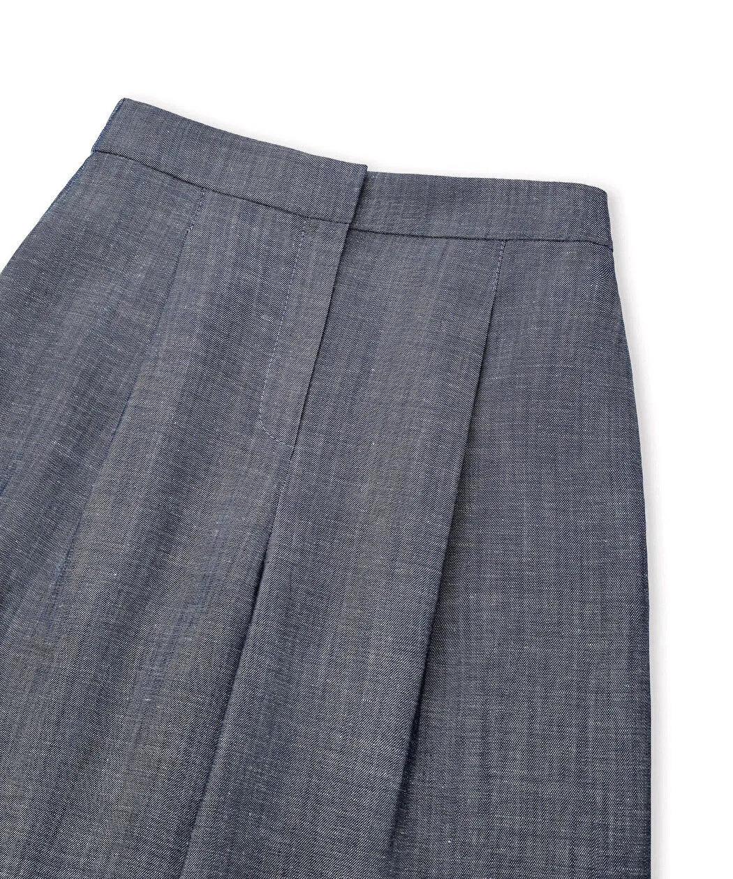 Lacivert Denim Görünümlü Wide Leg Pantolon Is1260003251015 | Ipekyol