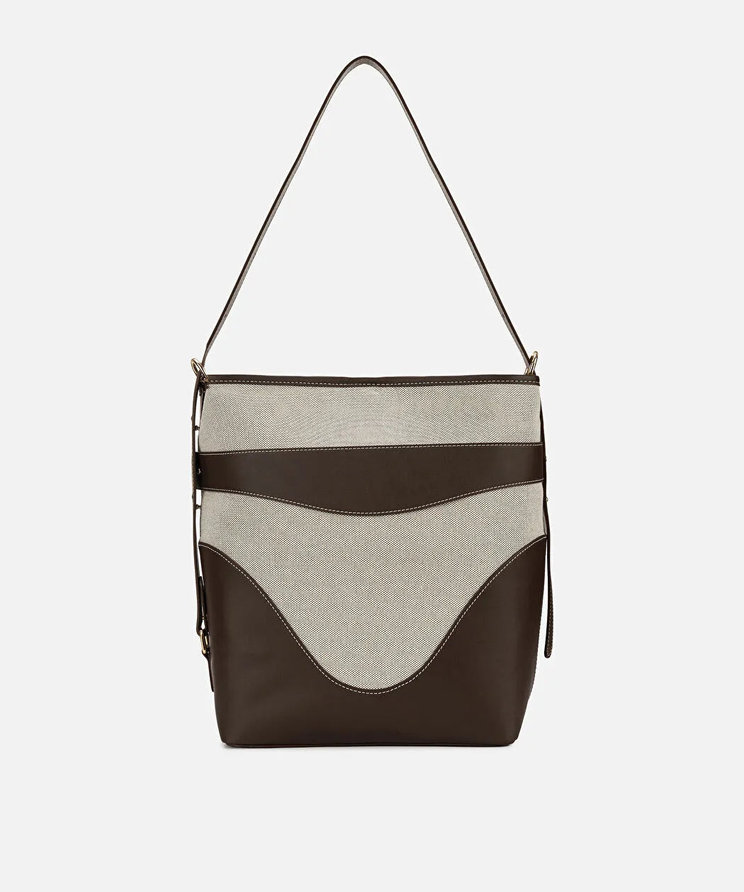 Kahverengi Colorblock Bucket Çanta Is1260052097074 | Ipekyol