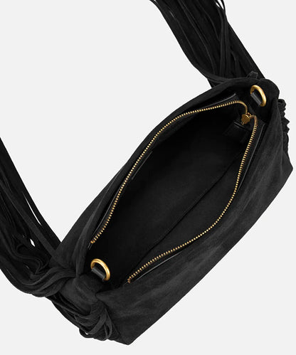 Siyah Püsküllü Çıkarılabilir Askılı Clutch Is1260121011001 | Ipekyol
