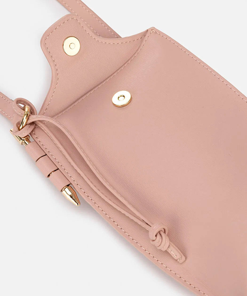 Pembe Monogram Tokalı Telefon Çantası Is1260052092039 | Ipekyol
