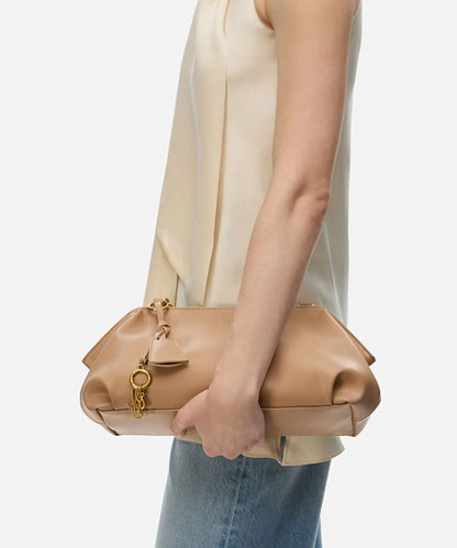 Kahverengi Zincir Askılı Clutch Is1260121009027 | Ipekyol