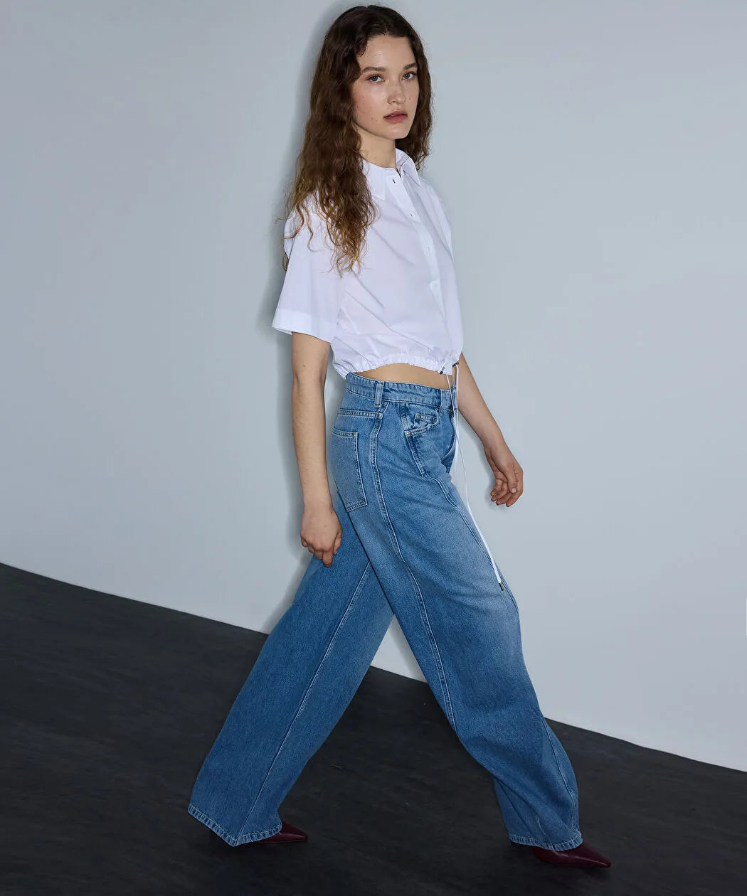 Mavi Baggy Fit Jean Pantolon Is1260018044629 | Ipekyol