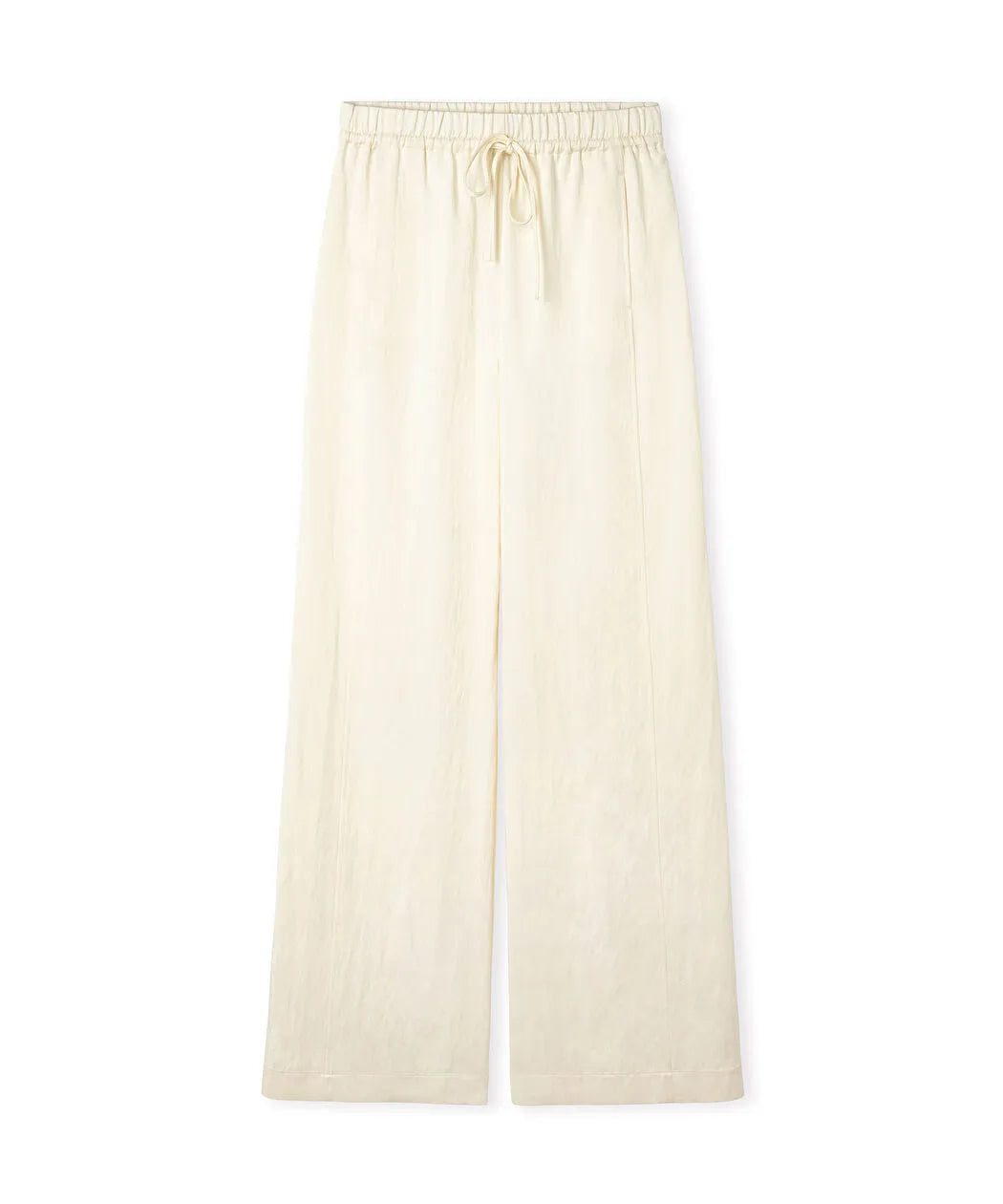 Ekru Belden Bağlamalı Wide Leg Pantolon Is1260003249018 | Ipekyol
