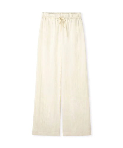 Ekru Belden Bağlamalı Wide Leg Pantolon Is1260003249018 | Ipekyol