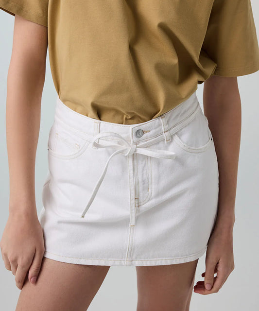 Beyaz Non Denim Şort Etek Is1260013079002 | Ipekyol