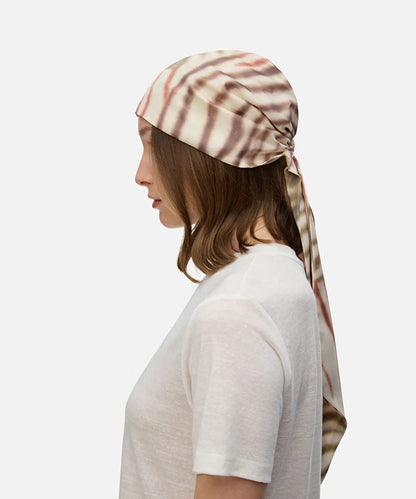 Ekru Desenli Bandana Eşarp Is1260082050018 | Ipekyol