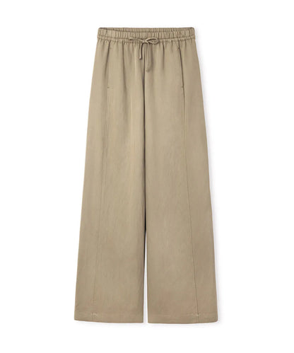 Haki Belden Bağlamalı Wide Leg Pantolon Is1260003249176 | Ipekyol