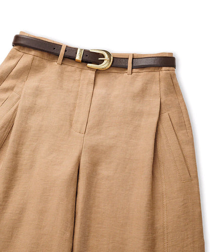 Natürel Kemerli Barrel Fit Pantolon Is1260003229003 | Ipekyol