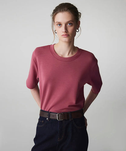 Pembe Basic Tişört Is1260070099026 | Ipekyol