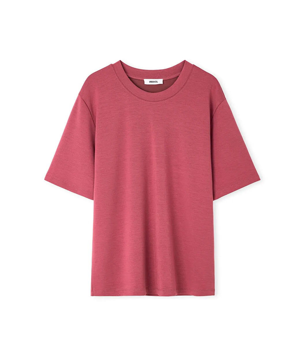 Pembe Basic Tişört Is1260070099026 | Ipekyol