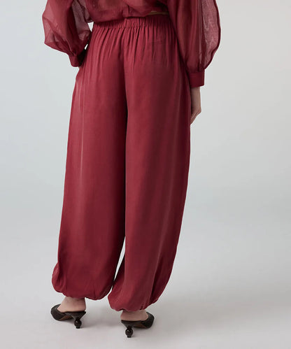 Pembe Cepli Balon Fit Pantolon Is1260003184026 | Ipekyol