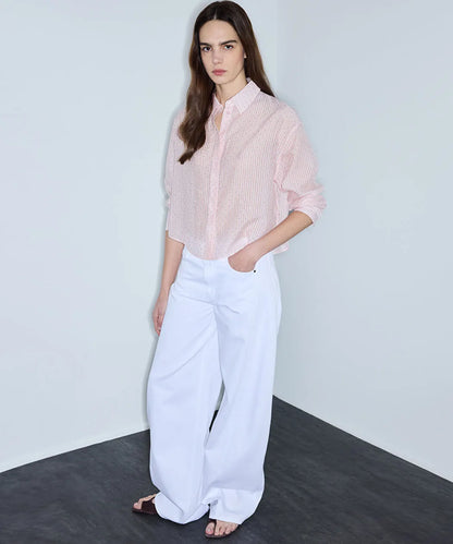 Beyaz Baggy Jean Pantolon Is1260018042002 | Ipekyol
