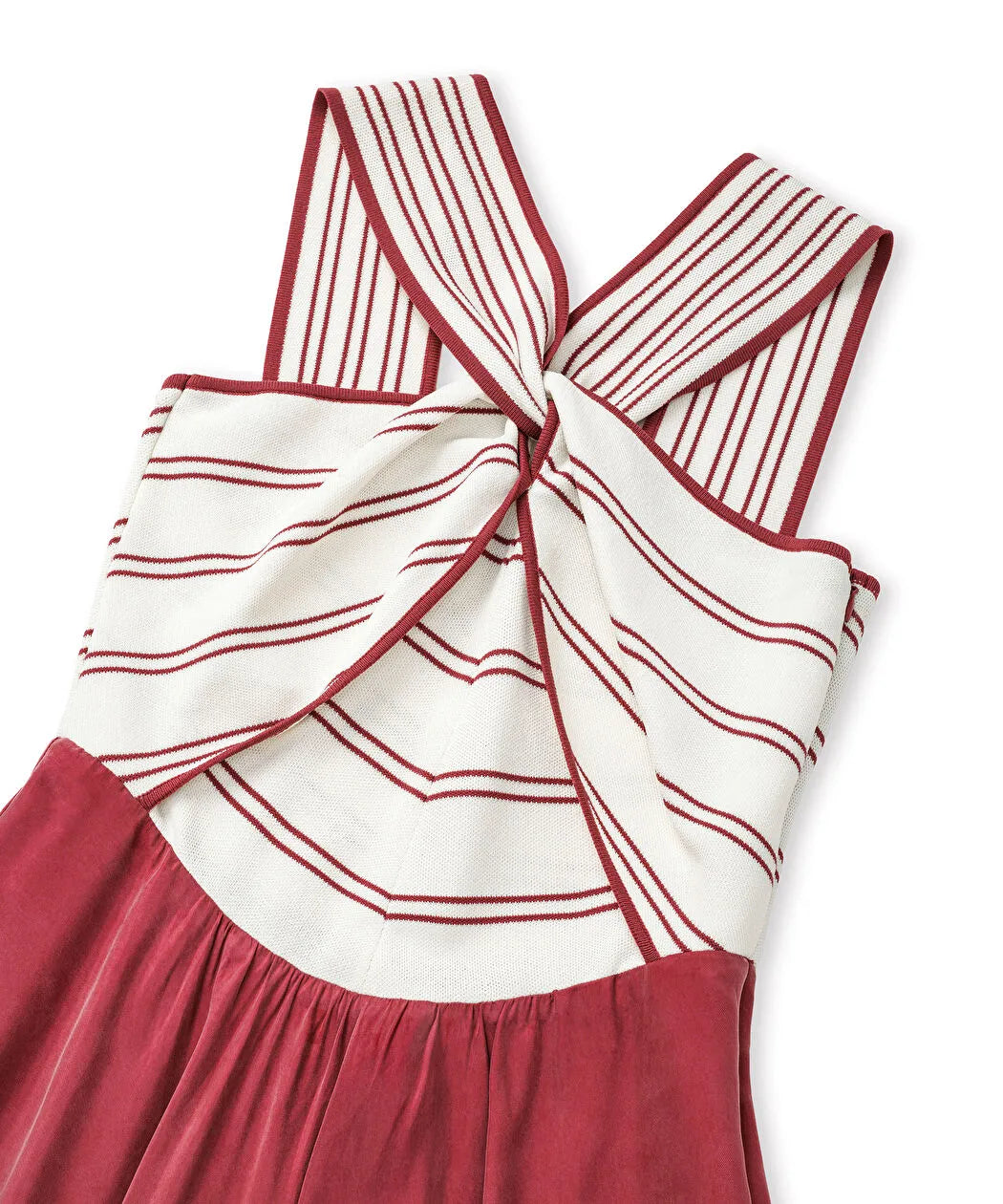 Pembe Colorblock Halter Yaka Elbise Is1260002290026 | Ipekyol