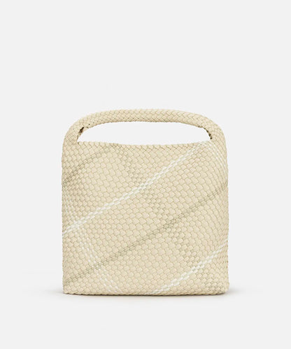 Ekru Lattice Slouchy Çanta Is1260052101082 | Ipekyol