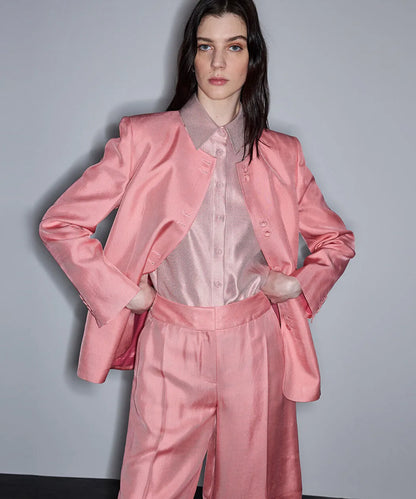 Pembe Viskoz Bermuda Is1260013006039 | Ipekyol