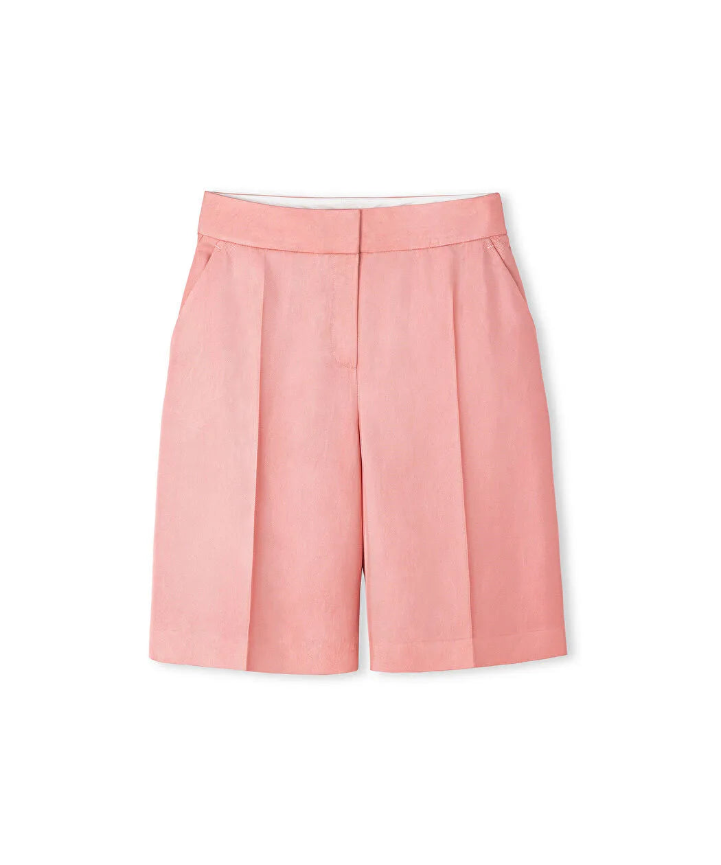 Pembe Viskoz Bermuda Is1260013006039 | Ipekyol