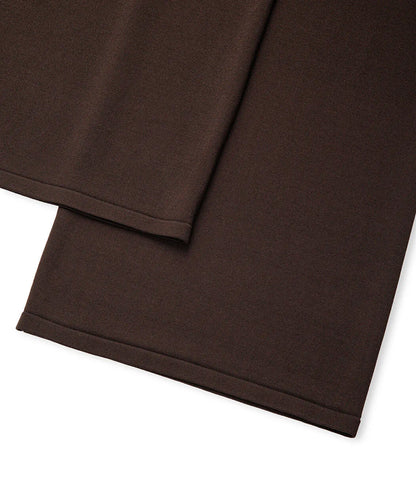 Kahverengi Wide Leg Triko Pantolon Is1260003159074 | Ipekyol