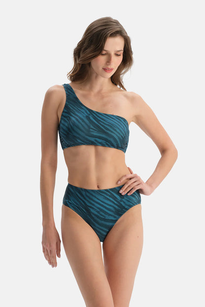Tek Omuz Bikini Üst