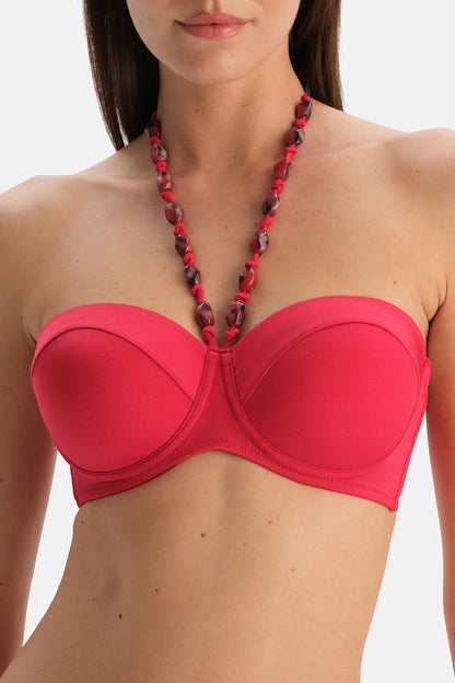 Straplez Bikini Üst