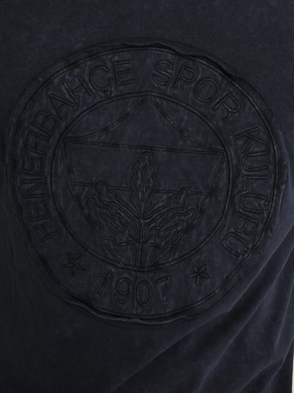 Fenerbahçe Lacivert Tribün Tie Dye Erkek Oversize Tshirt