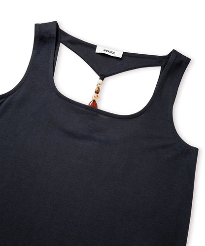 Siyah Boncuk Aksesuarlı Cutout Tişört Is1260070164001 | Ipekyol