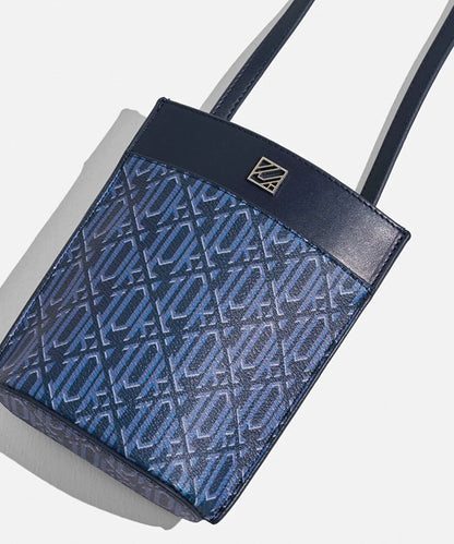 Lacivert Monogram Baskılı Telefon Çantası I00000052110015 | Ipekyol