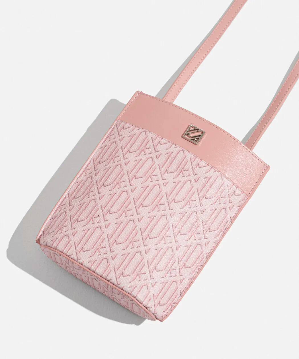 Pembe Monogram Baskılı Telefon Çantası I00000052110039 | Ipekyol