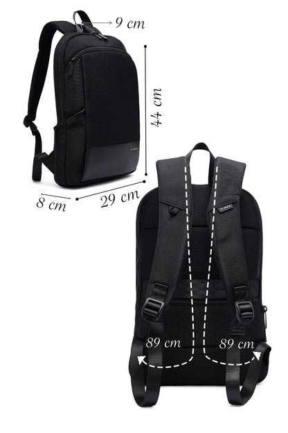 D-pack Unisex Siyah Sırt Çantası