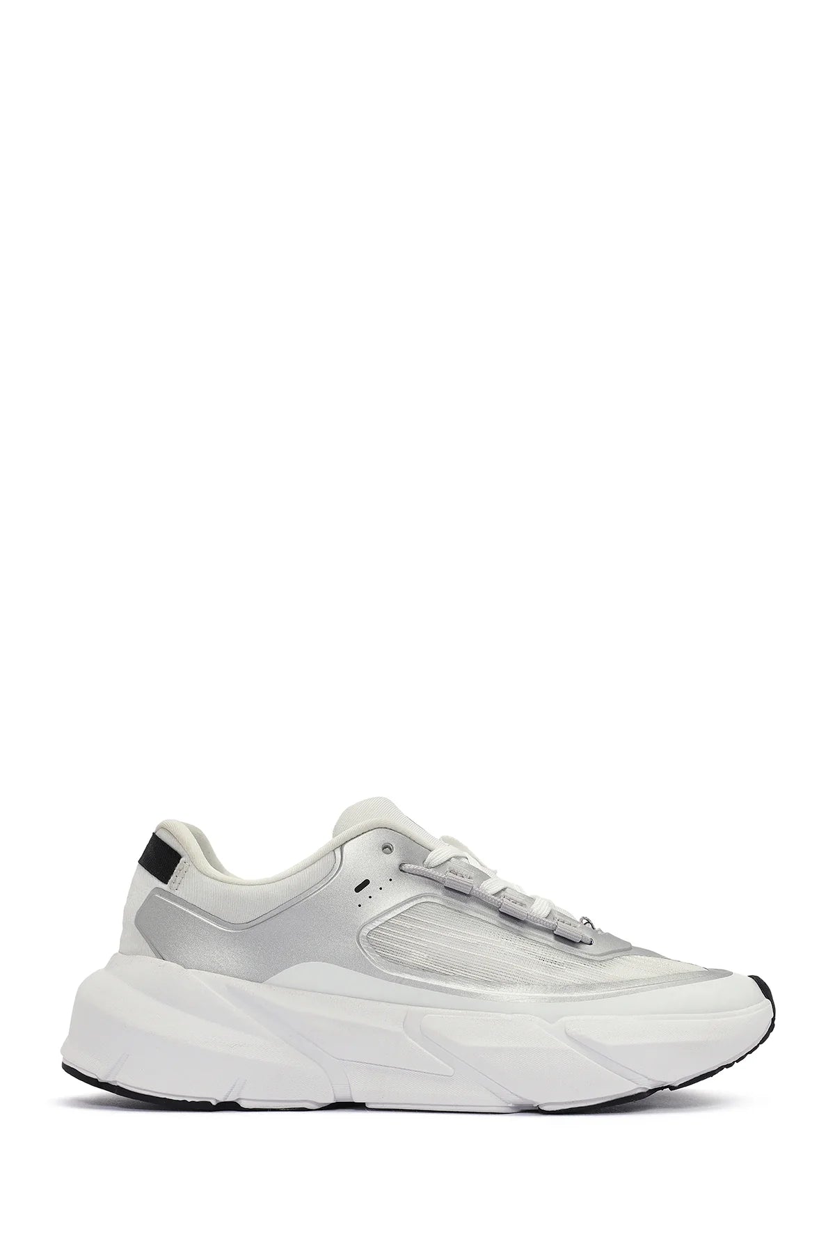Acbc X Derimod Kadın Beyaz Bağcıklı Kalın Tabanlı Sneaker