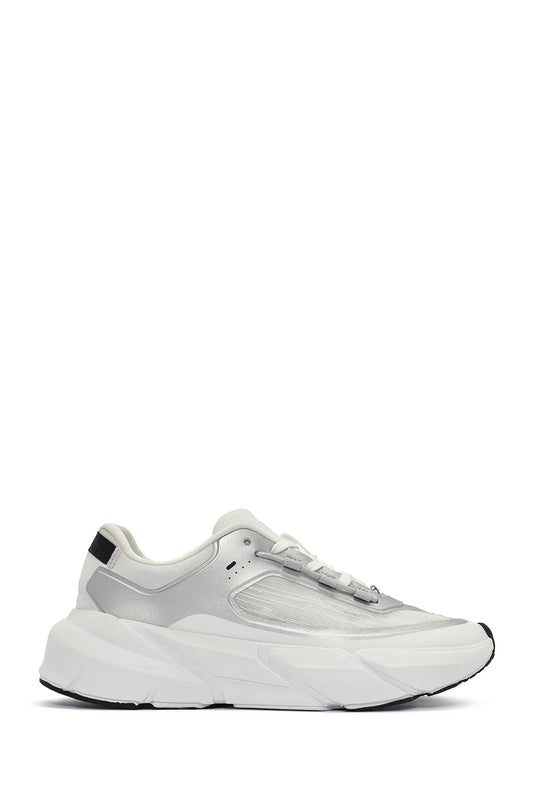 Acbc X Derimod Kadın Beyaz Bağcıklı Kalın Tabanlı Sneaker