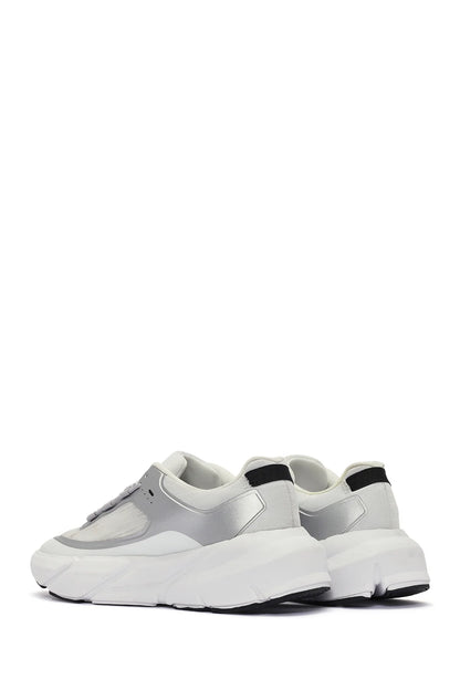 Acbc X Derimod Kadın Beyaz Bağcıklı Kalın Tabanlı Sneaker