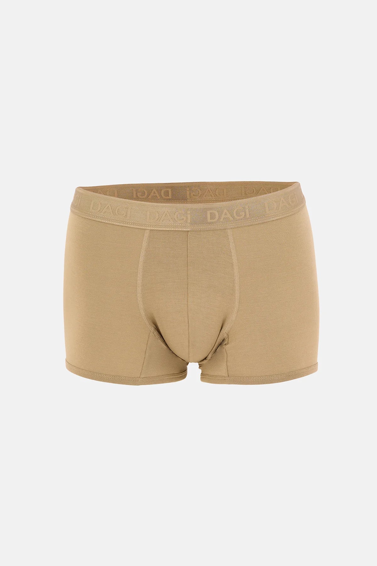 Haki-siyah 3'lü Düz Micro Modal Boxer